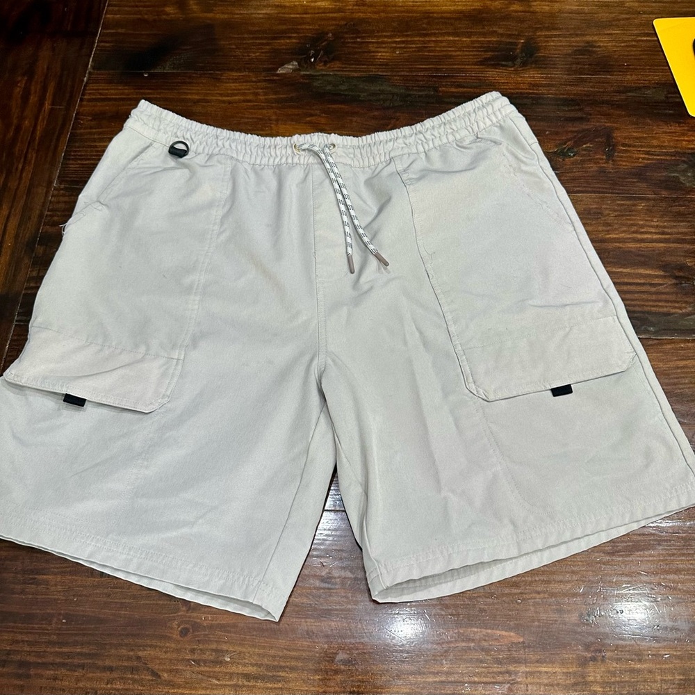 Beige StretchTech Pants XXL